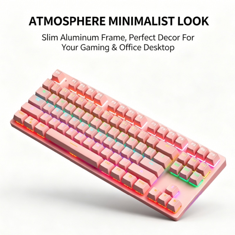 Gaming Keyboard K300 - BAJEAL K300 87 Tuşlu Kablolu Mekanik
