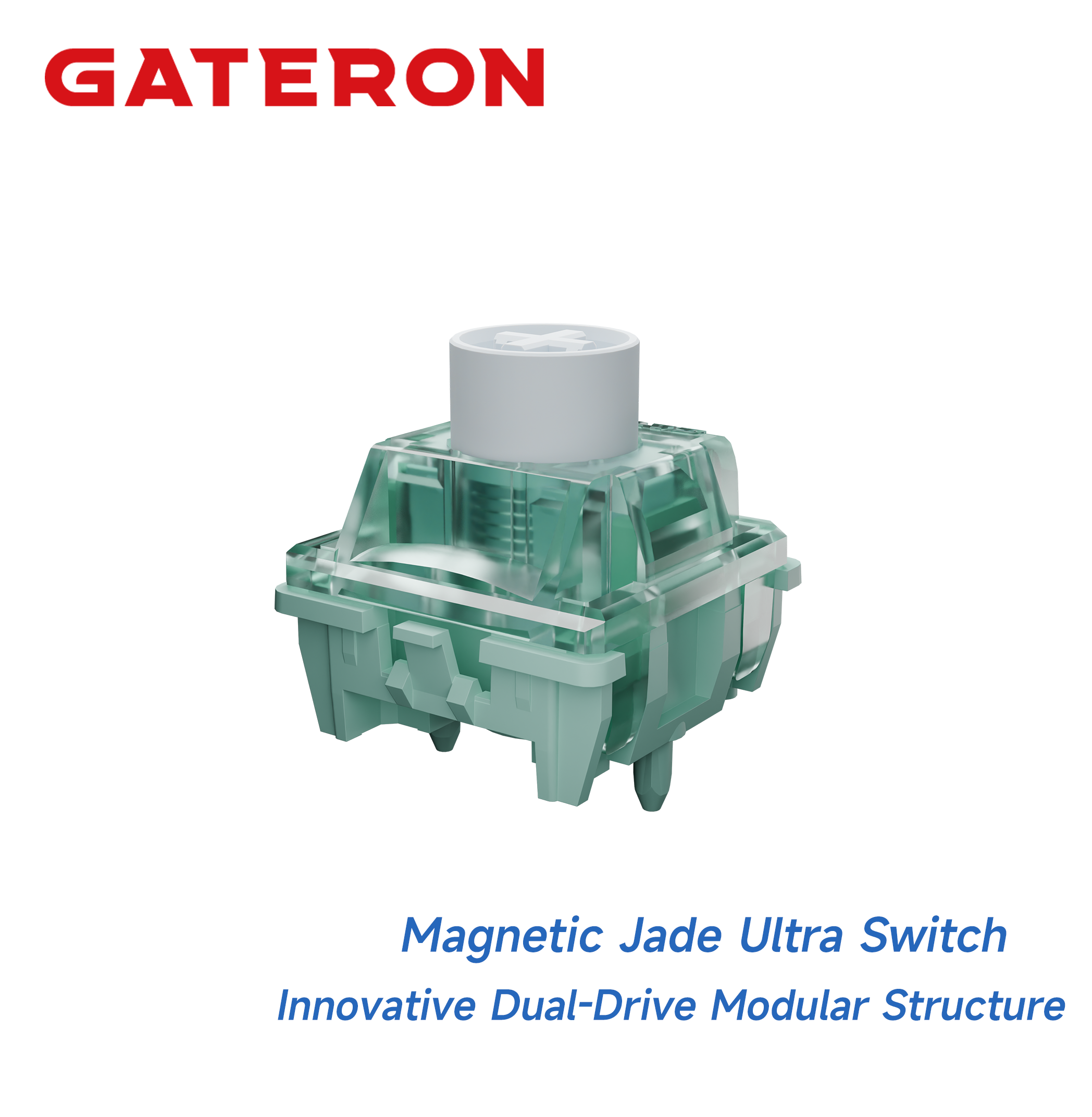 Gaming Keyboard Hall Effect Switches - GATERON Manyetik Jade Ultra Switch, Lineer,