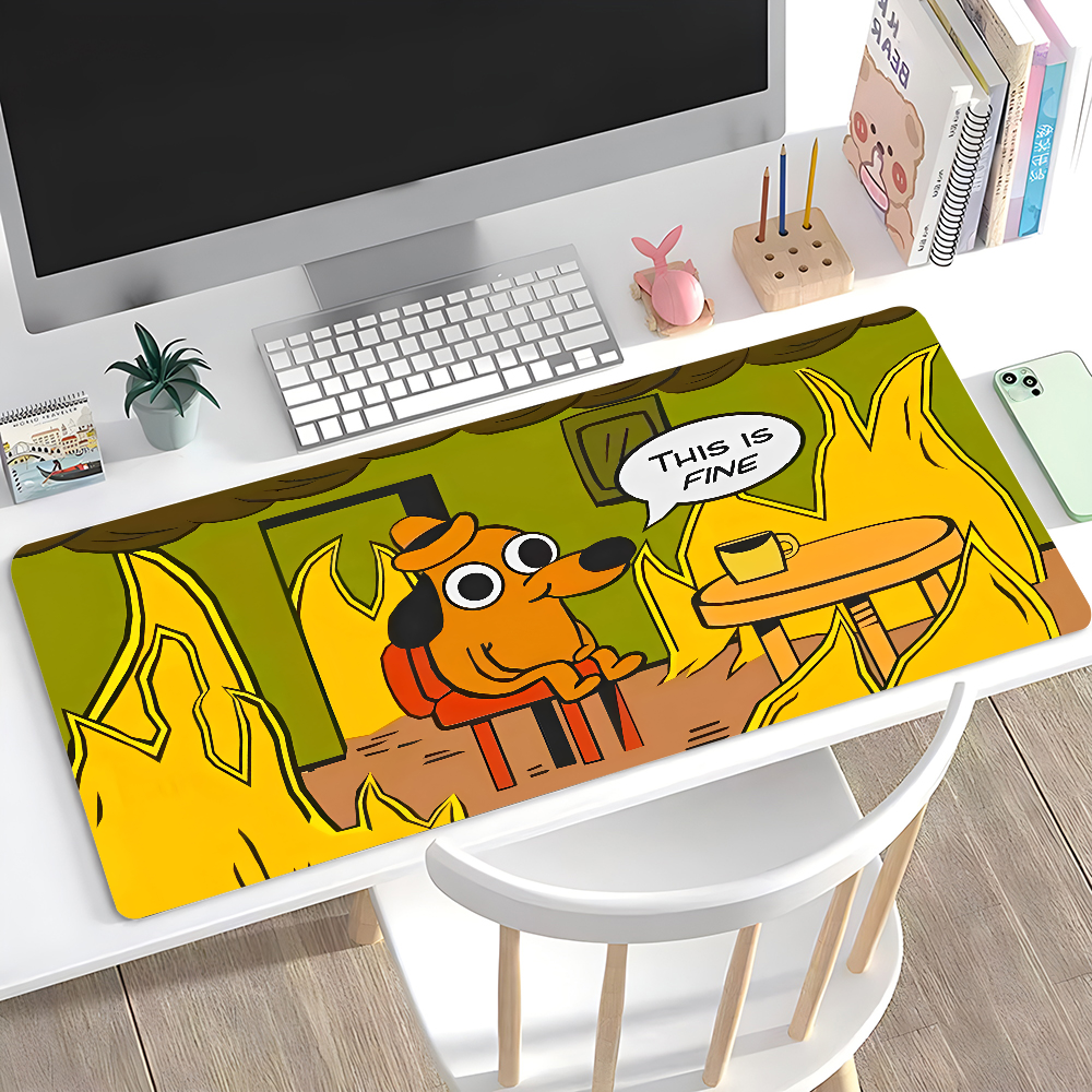 Gaming Keyboard Tactile - Bu Güzel Köpek Dachshund Mousepad 900x400mm