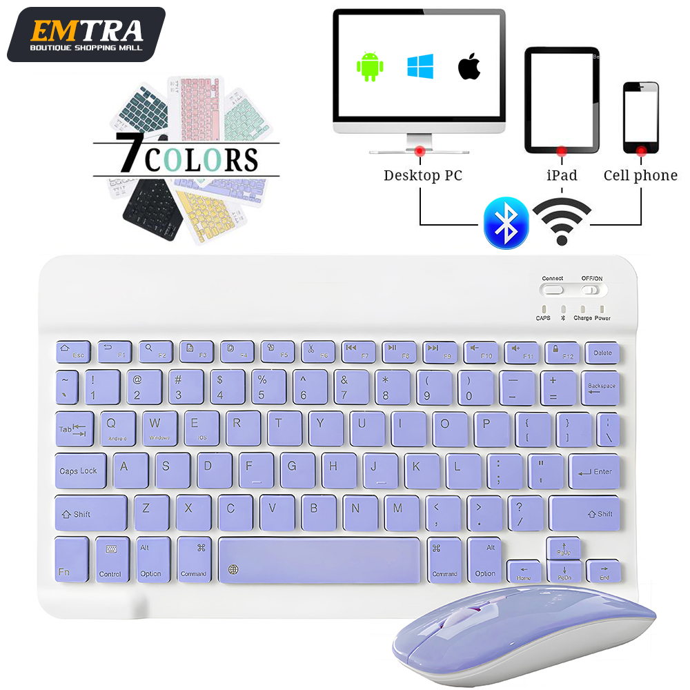 Gaming Keyboard Wireless - Mini Kablosuz Klavye Bluetooth Klavye ipad