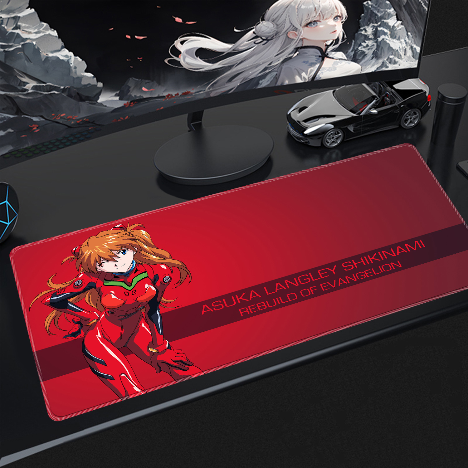 Gaming Keyboard Easy To Clean - Fare Altlıkları Büyük Oyun Mousepad'i 100x50cm