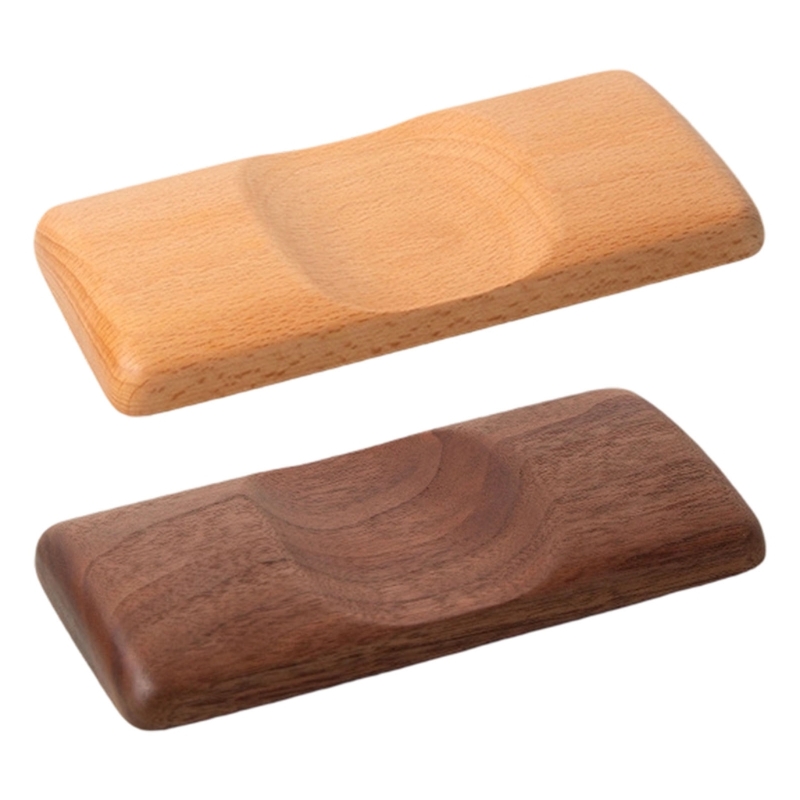 Wrist Rest Wood - U55C Kurulumları İçin Kaymaz Tabanlı Zarif