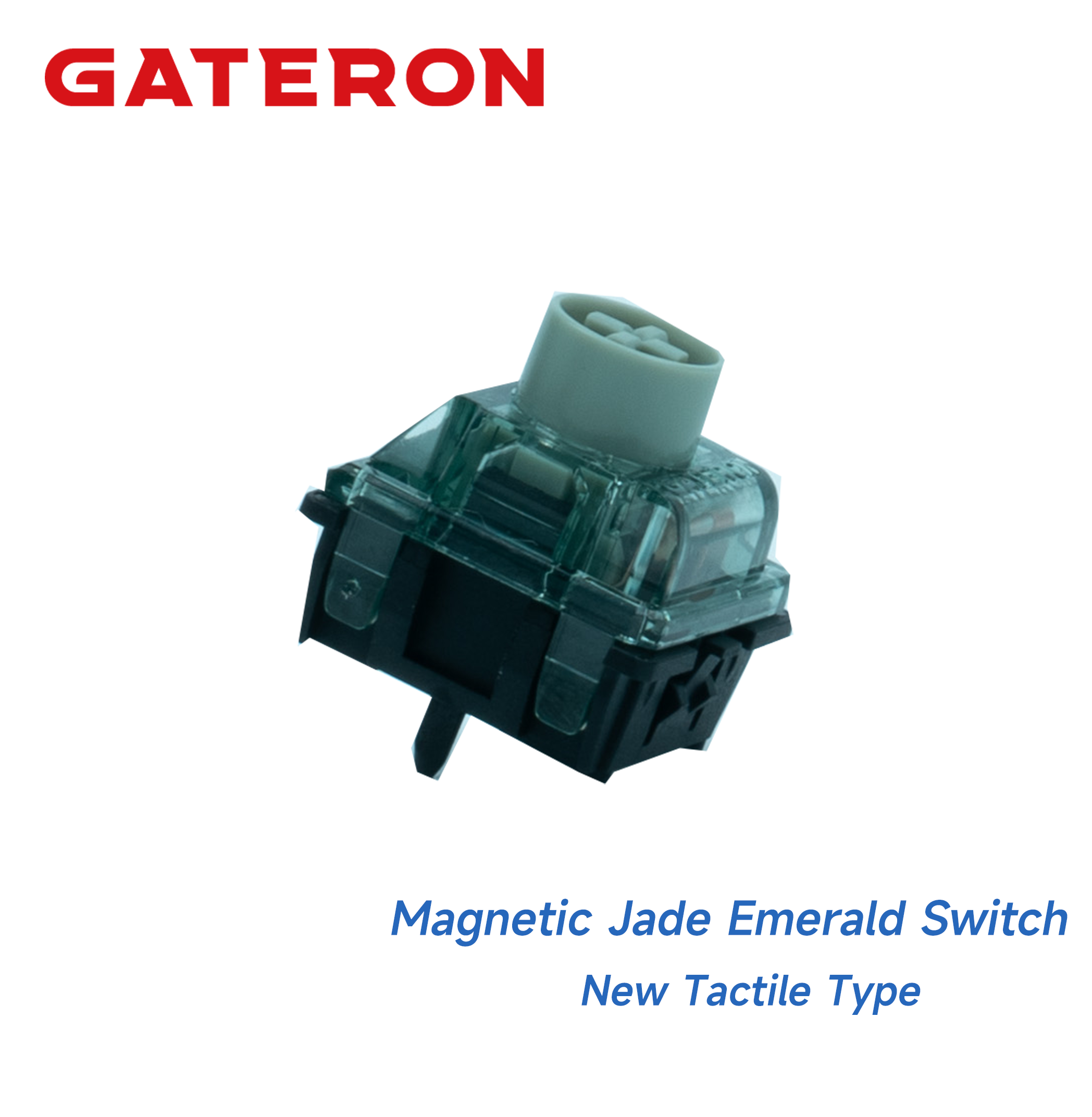 Gaming Keyboard Hall Effect Switches - GATERON Manyetik Yeşim Zümrüt Anahtarı, Dokunsal,