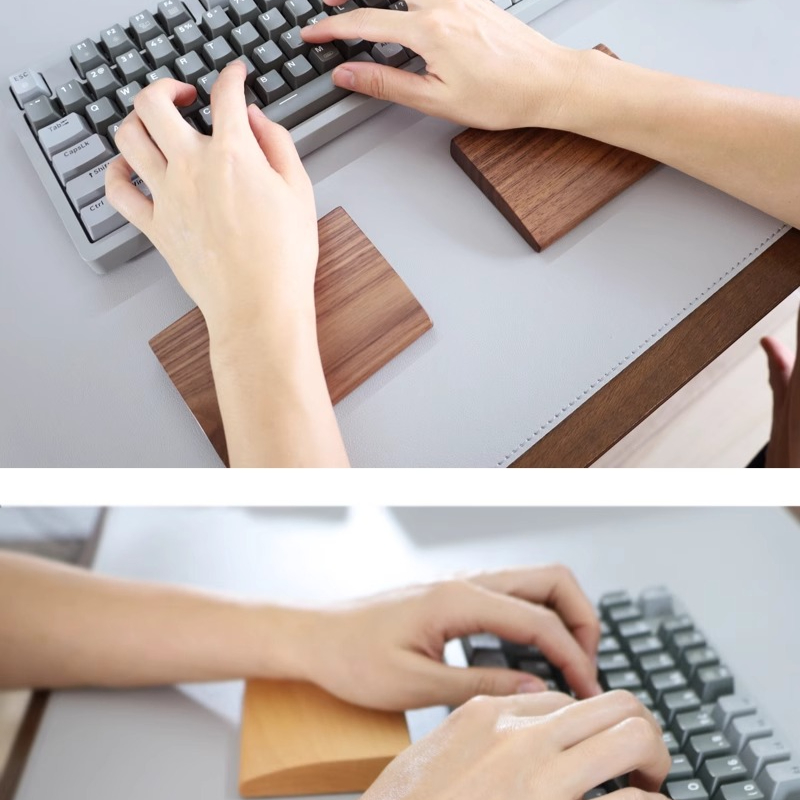 Wrist Rest Wood - Ceviz El Dayanağı Özelleştirilmiş Alice 75%