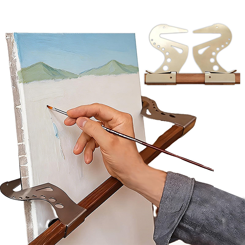 Wrist Rest Wood - Ayarlanabilir Şövale El Dayama Desteği Çubuğu