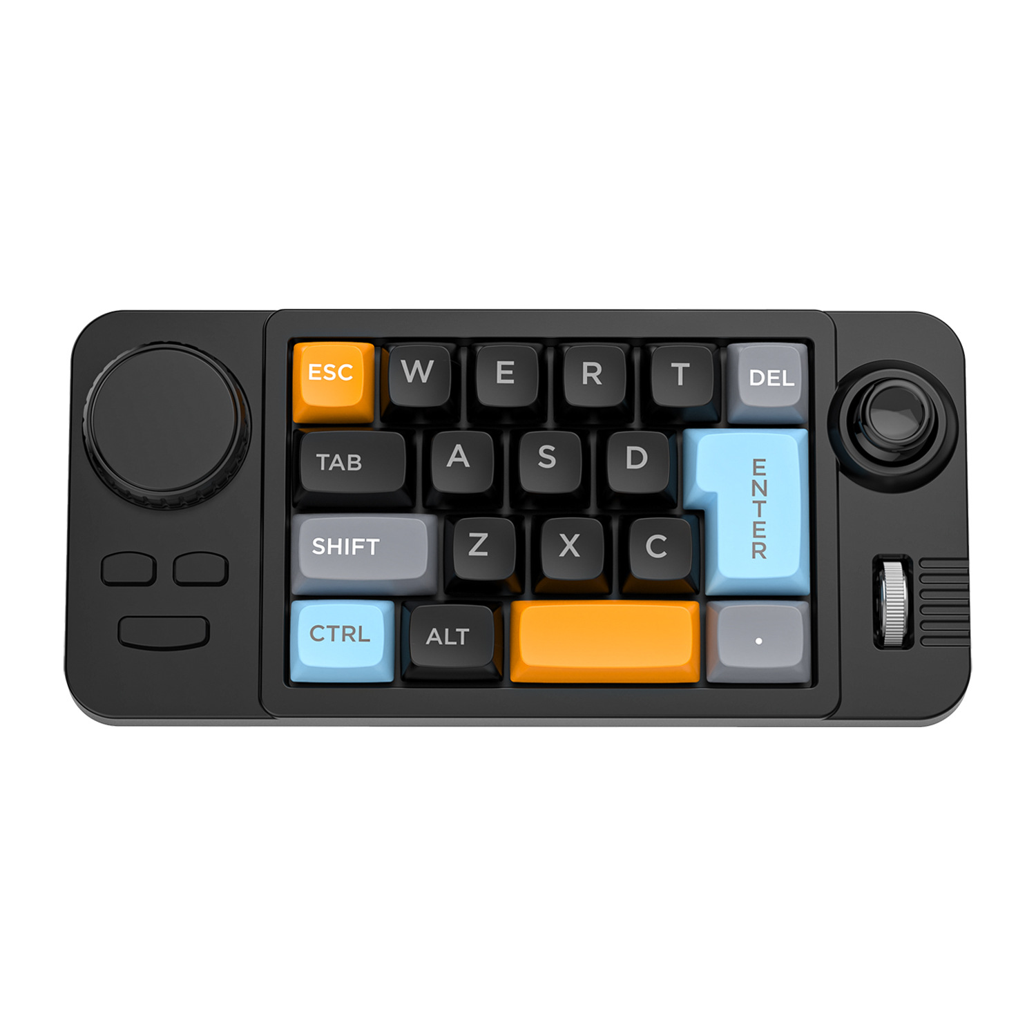 Gaming Keyboard Hot Swappable - 19 Tuşlu Joystick Çift Silindirli RGB