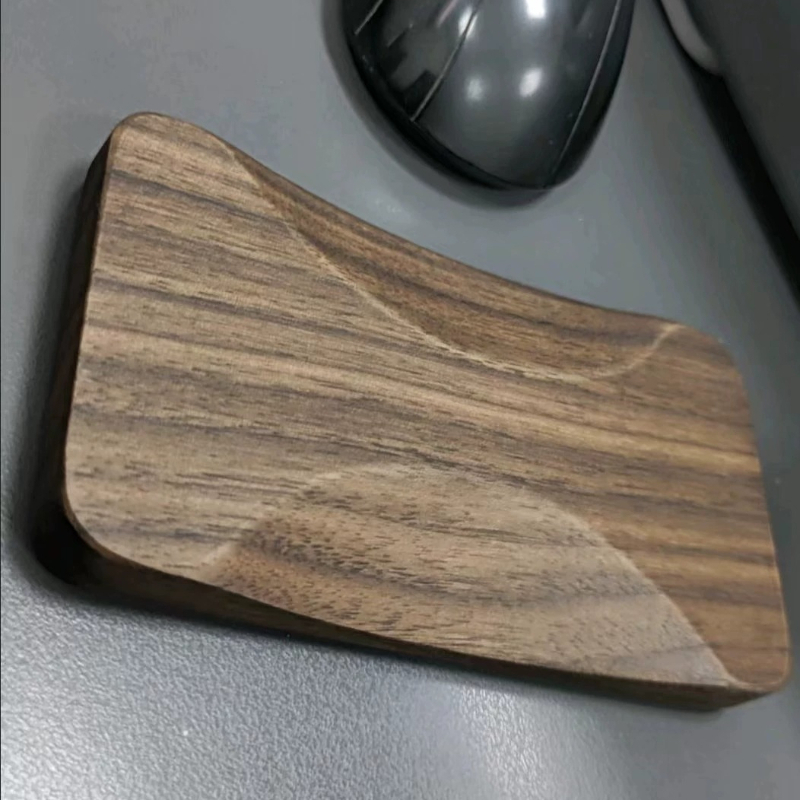 Wrist Rest Wood - Siyah Ceviz Fare Bilek Desteği Ergonomi