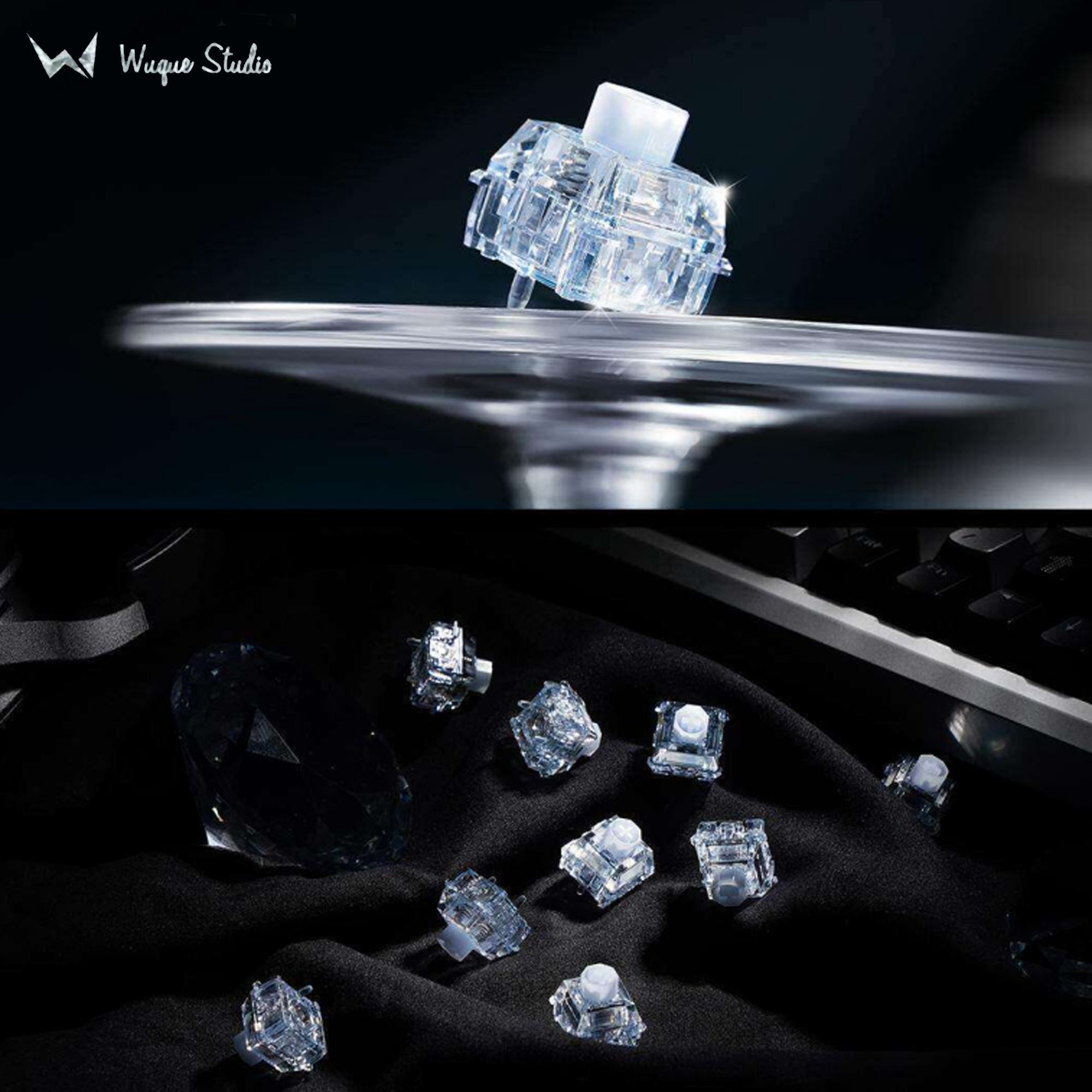 Gaming Keyboard Hall Effect Switches - WS Wuque Studio Babao Diamond Serisi