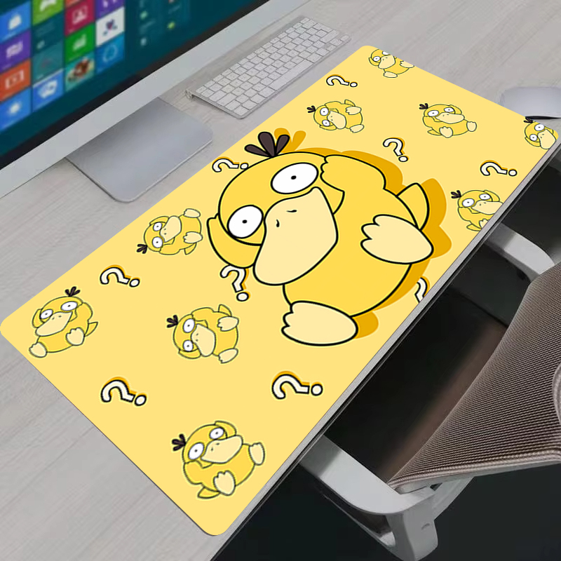 Gaming Keyboard Easy To Clean - Mousepad Anime P-Pokemon Psyduck XXL Büyük