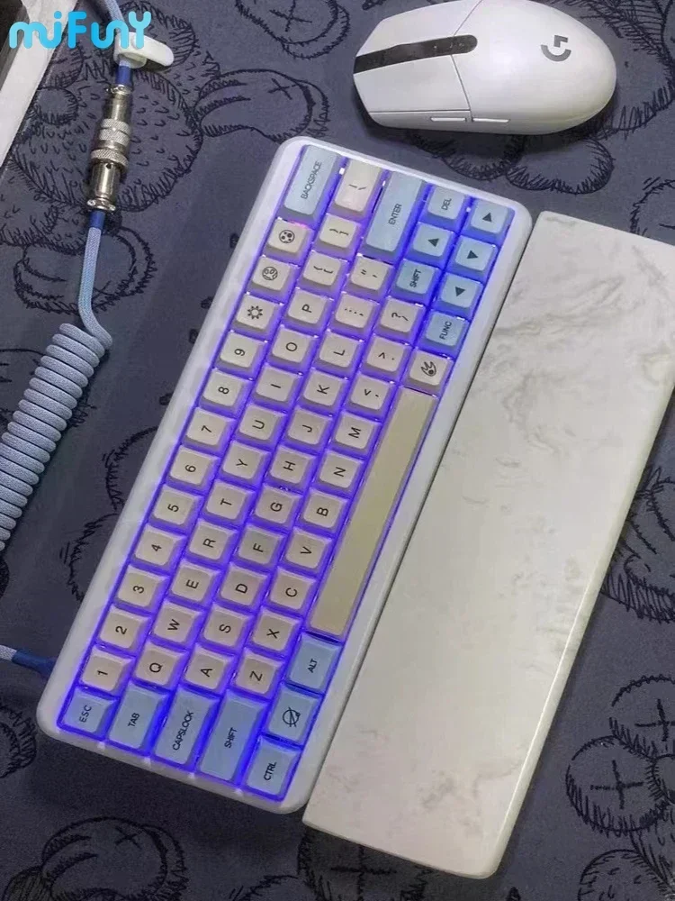 Wrist Rest Wood - Mermer klavye bilek dinlenme rahat palmiye