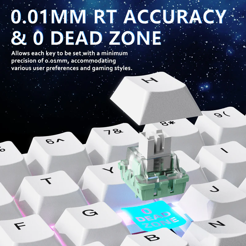 ATTACK SHARK X65 HE %65 Kablol - Gaming Keyboard Hot Swappable incelemesi ve fiyatı