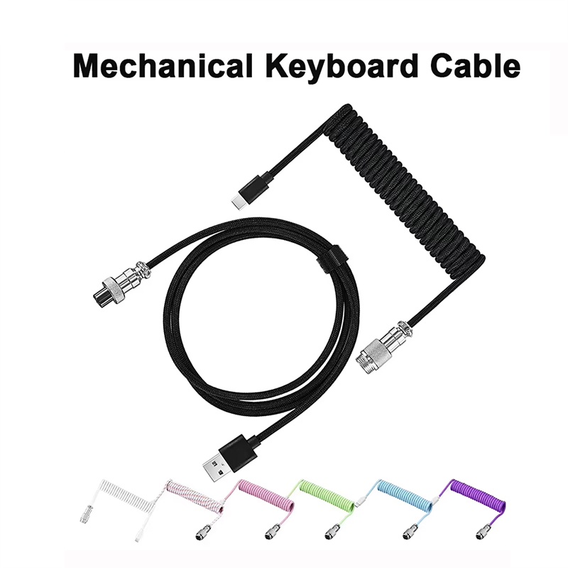 3 m Tip C Mekanik Klavye Sarma - Coiled Usb Cable incelemesi ve fiyatı