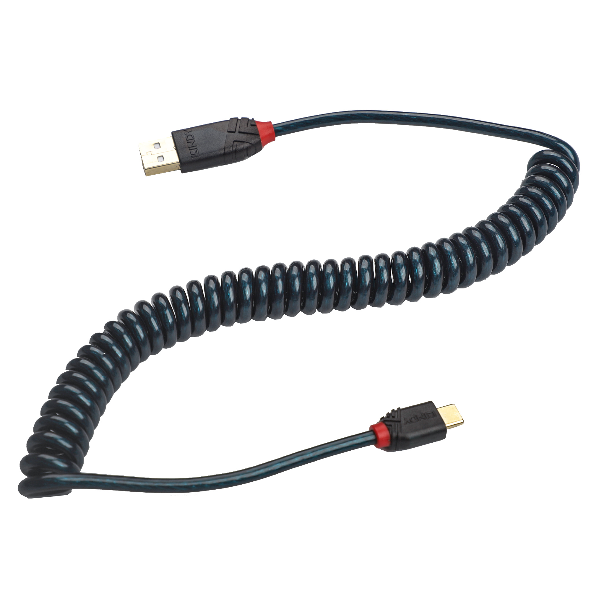 Lindy tip A C USB kablosu yüks - Coiled Usb Cable incelemesi ve fiyatı