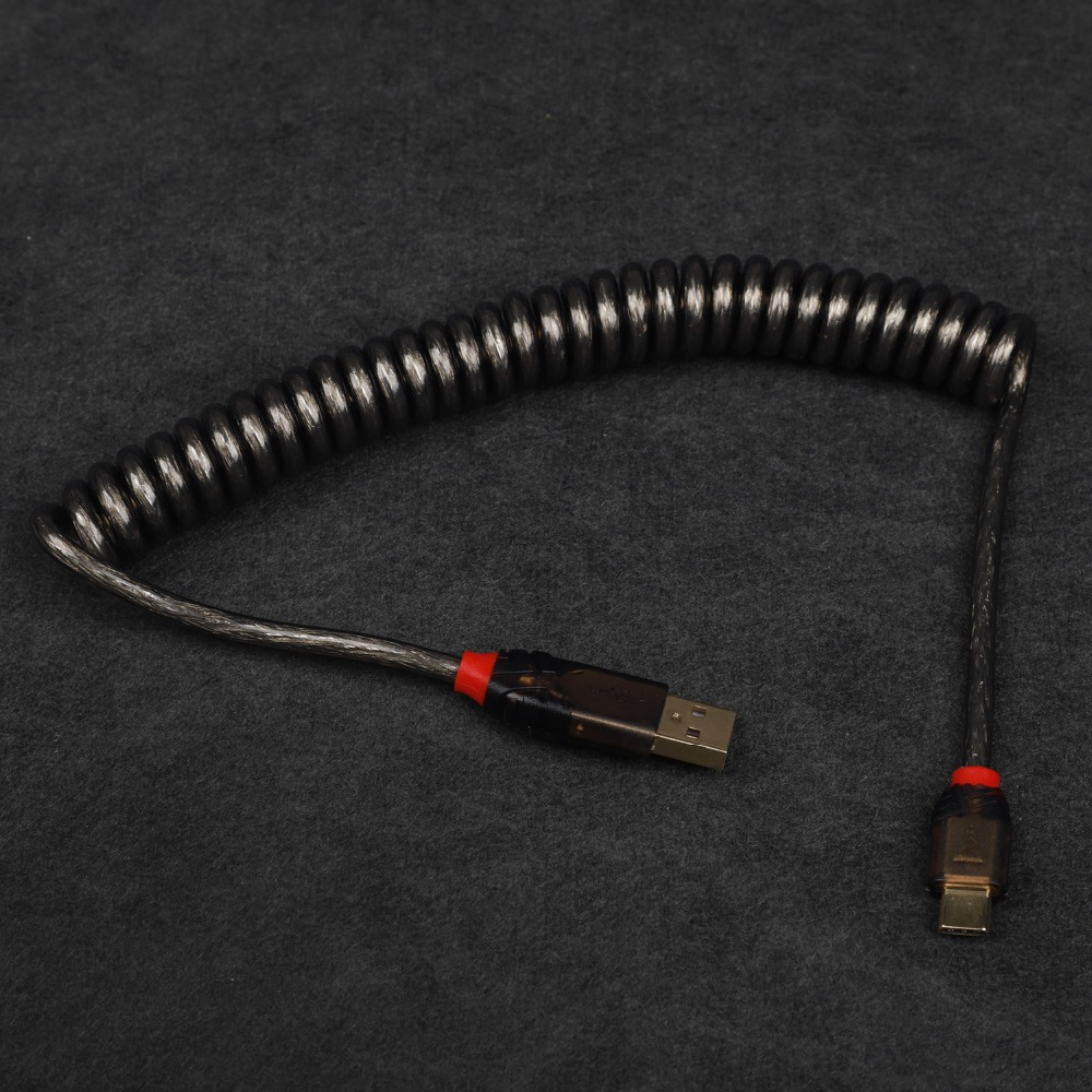 Lindy tip A C USB kablosu yüks - Coiled Usb Cable incelemesi ve fiyatı