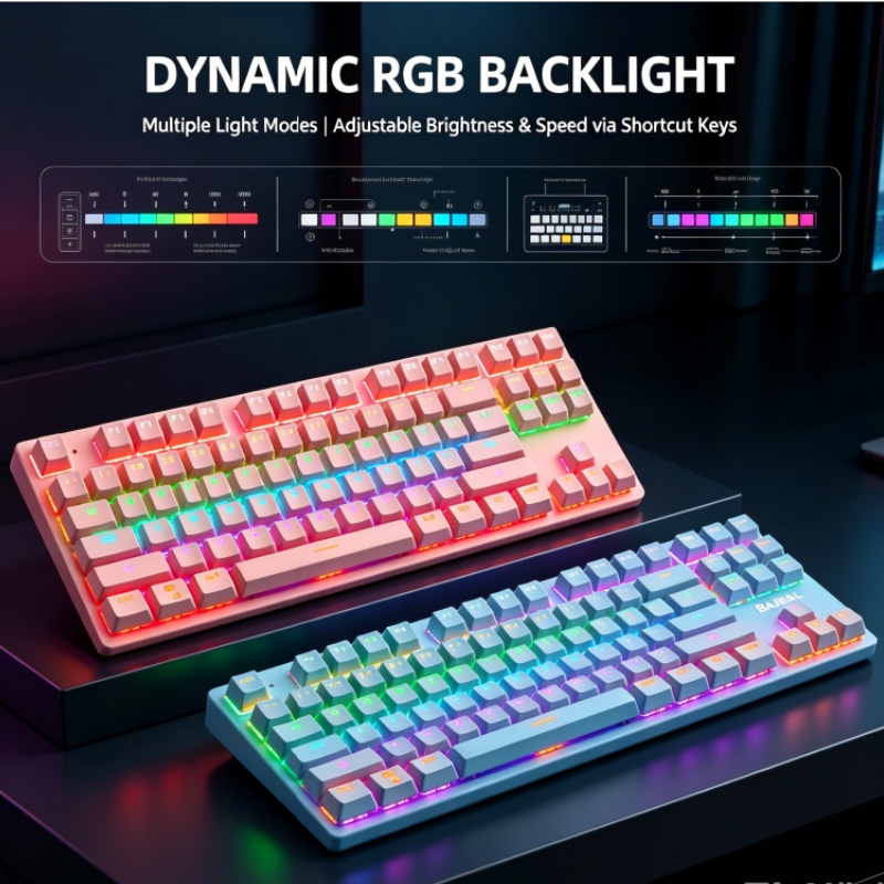 BAJEAL K300 87 Tuşlu Kablolu M - Gaming Keyboard K300 incelemesi ve fiyatı