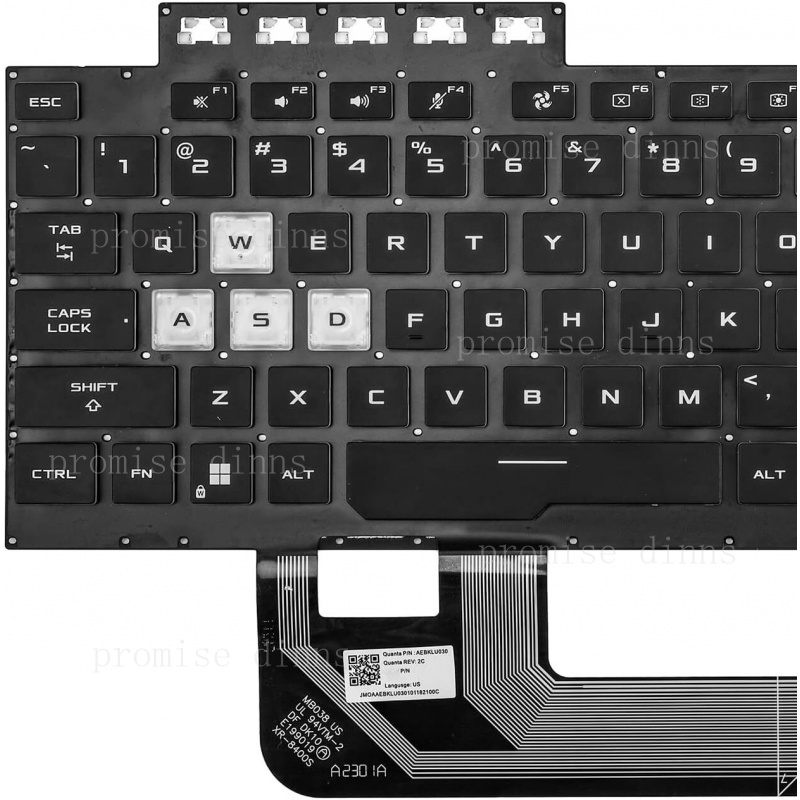 Asus TUF Gaming A17 FA706 FA70 - Gaming Keyboard Asus incelemesi ve fiyatı
