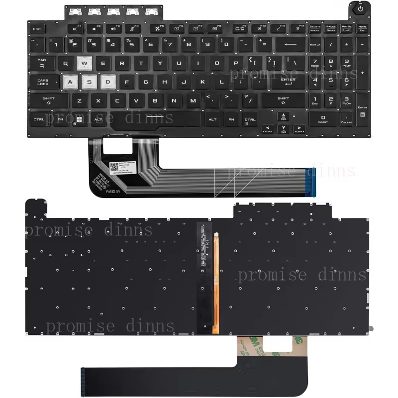 Asus TUF Gaming A17 FA706 FA70 - Gaming Keyboard Asus incelemesi ve fiyatı