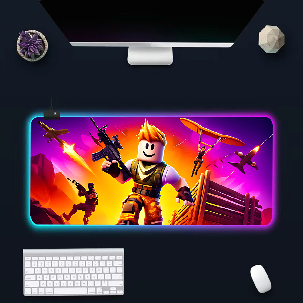 Sıcak oyun R-robloxs Karikatür - Gaming Keyboard Easy To Clean incelemesi ve fiyatı