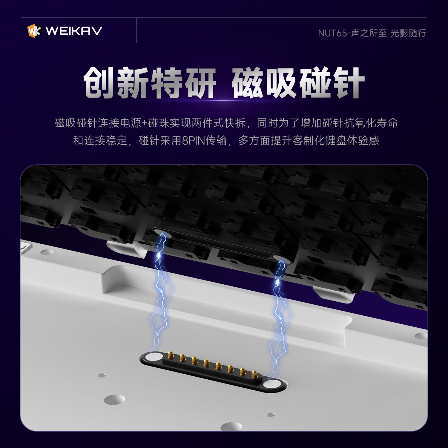Yeni Weikav Nut65 Alüminyum Me - Gaming Keyboard Wireless incelemesi ve fiyatı