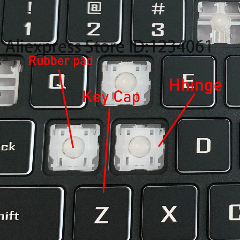 Yedek klavye tuş takımı Asus T - Gaming Keyboard Asus incelemesi ve fiyatı