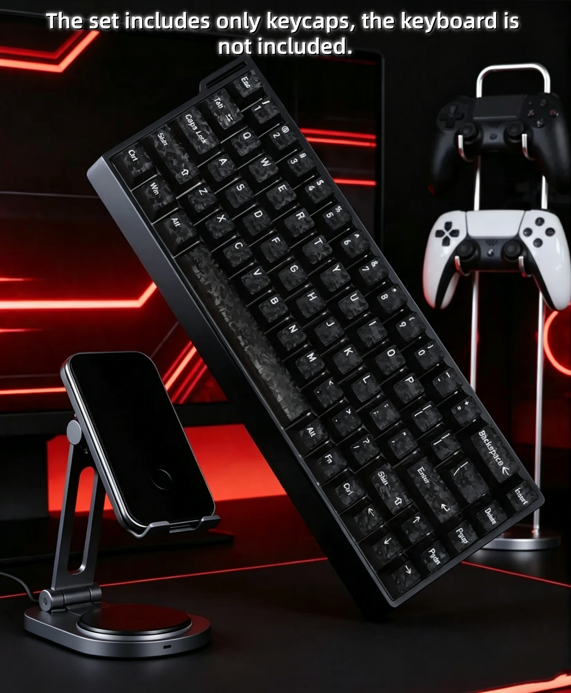 2026 Yeni Dövme Karbon Fiber Ş - Gaming Keyboard 2026 incelemesi ve fiyatı
