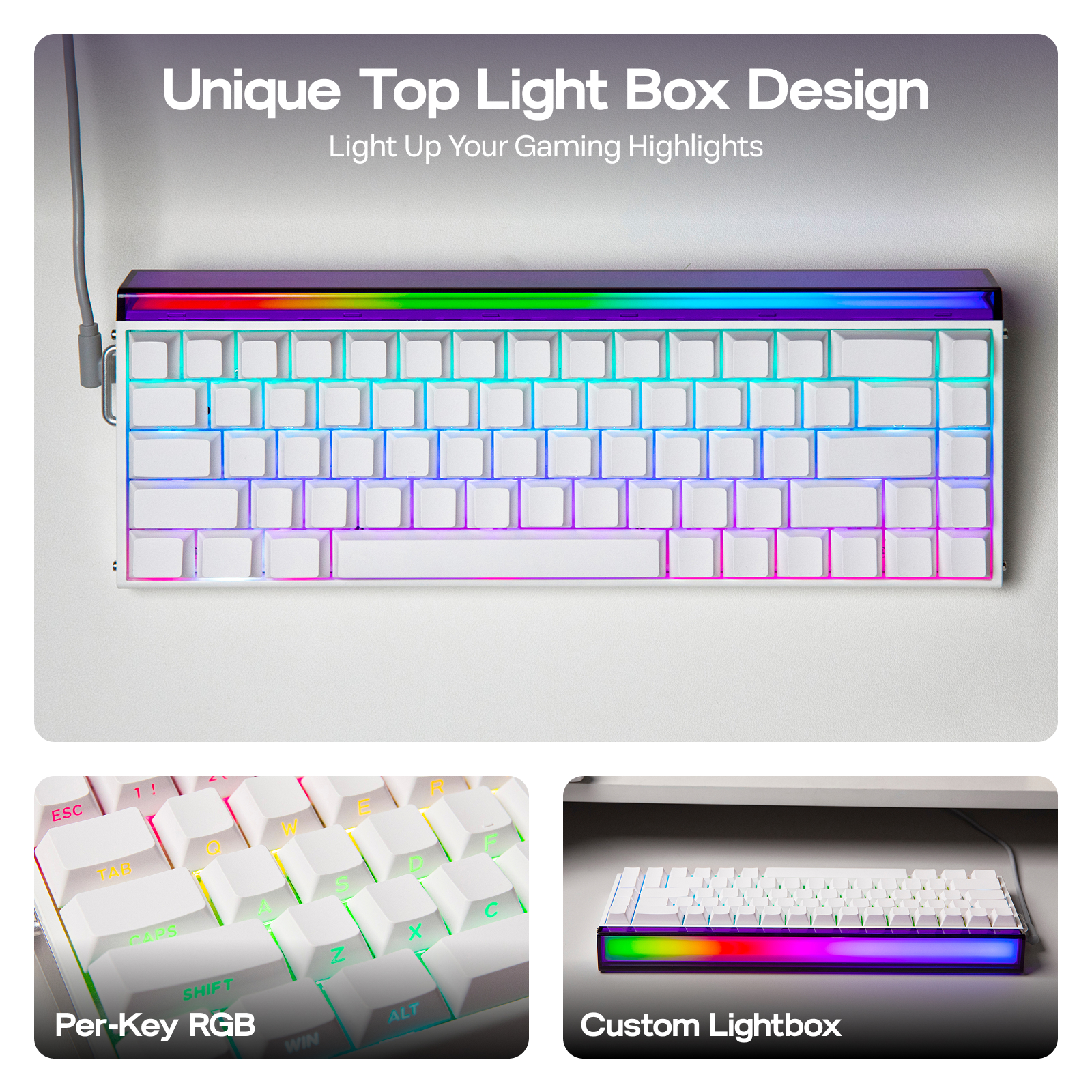 AULA Hero68 HE 65% ANSI QWERTY - Gaming Keyboard Hall Effect Switches incelemesi ve fiyatı