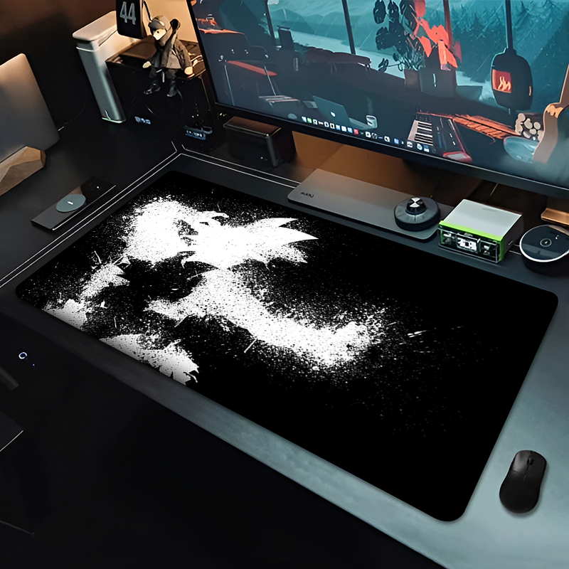 DBZ Siyah Anime Mouse Pad Drag - Gaming Keyboard Easy To Clean incelemesi ve fiyatı