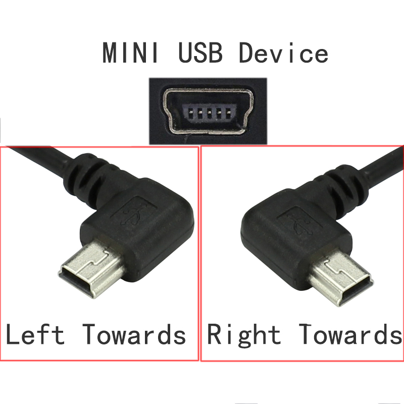 MINI USB 5Pin 90 derece sol ve - Coiled Usb Cable incelemesi ve fiyatı