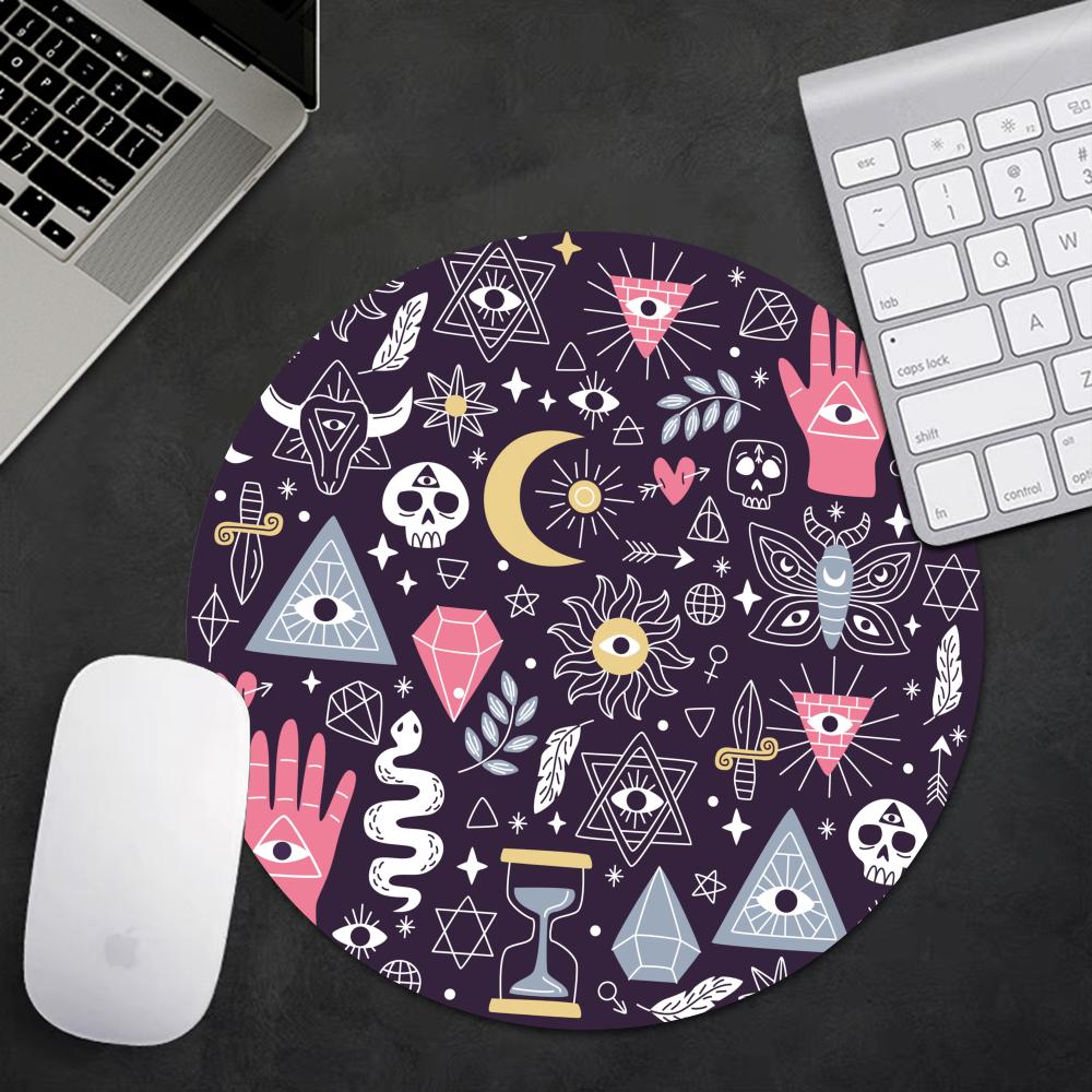 Cadılar Kedi Ay Tarot Yuvarlak - Gaming Keyboard Easy To Clean incelemesi ve fiyatı
