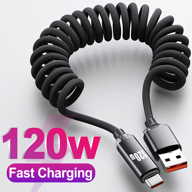 Sağlam Naylon Kılıflı USB C Ka - Coiled Usb Cable incelemesi ve fiyatı