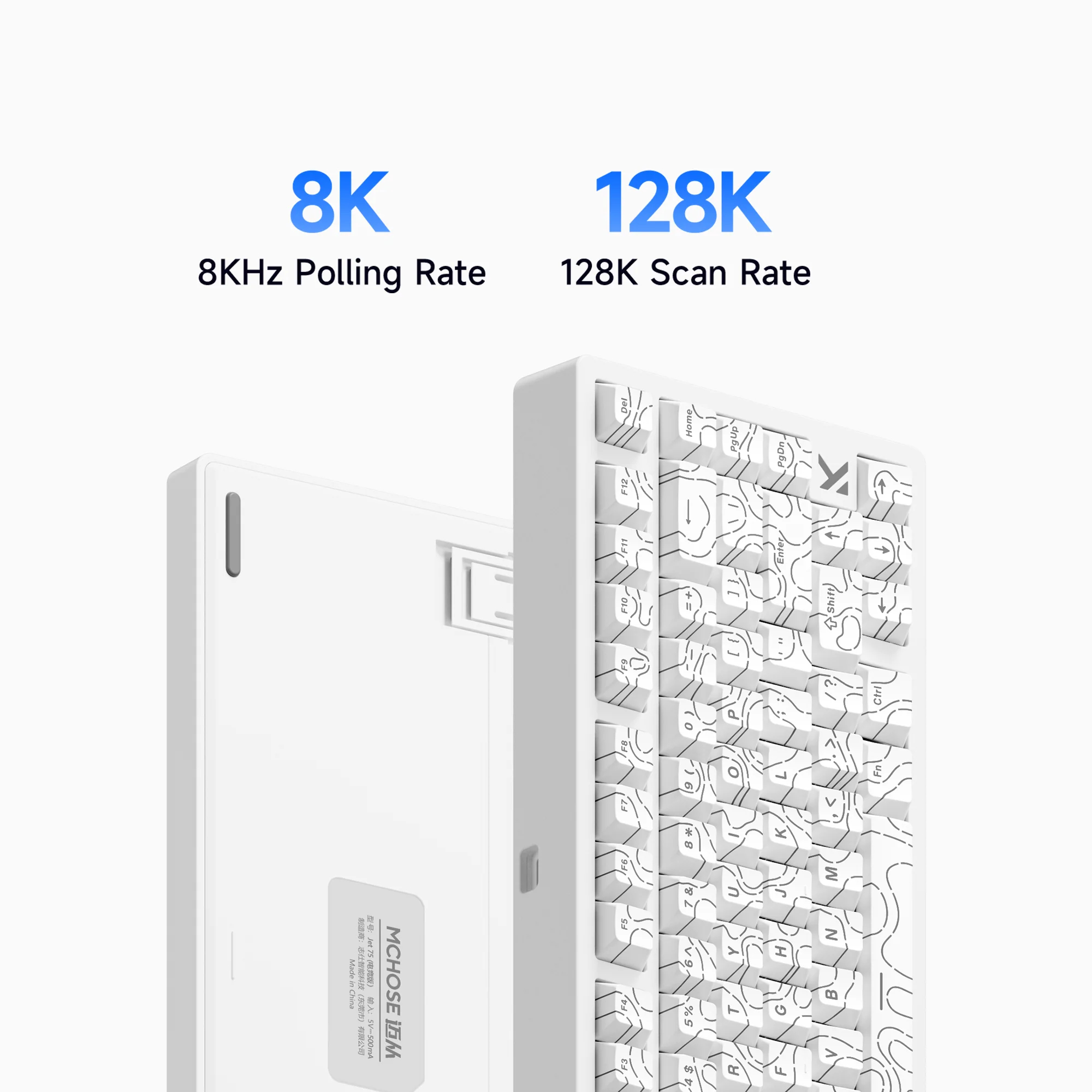 MCHOSE Jet 75 Manyetik Anahtar - Gaming Keyboard Hall Effect Switches incelemesi ve fiyatı