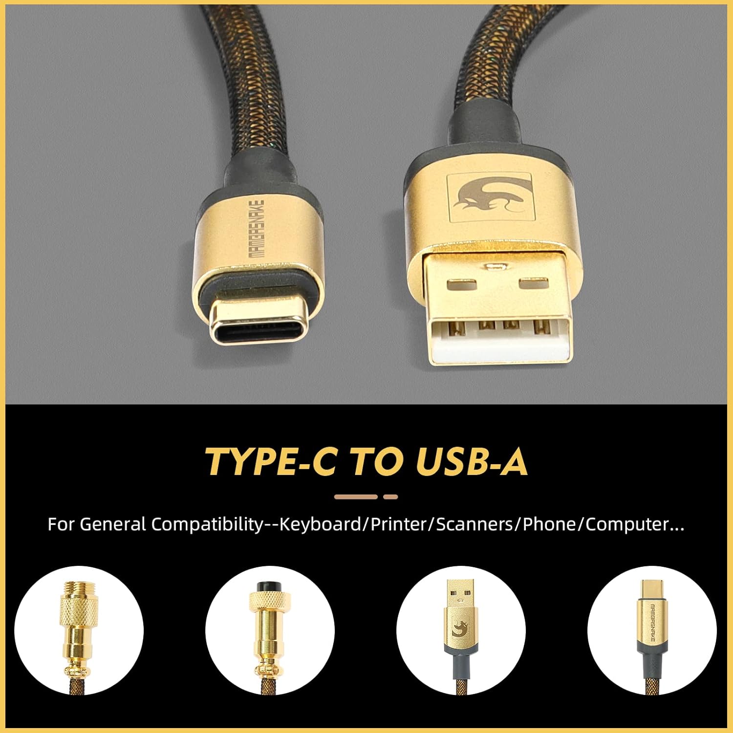 ATTACK SHARK * MAMBASNAKE C03  - Coiled Usb Cable incelemesi ve fiyatı