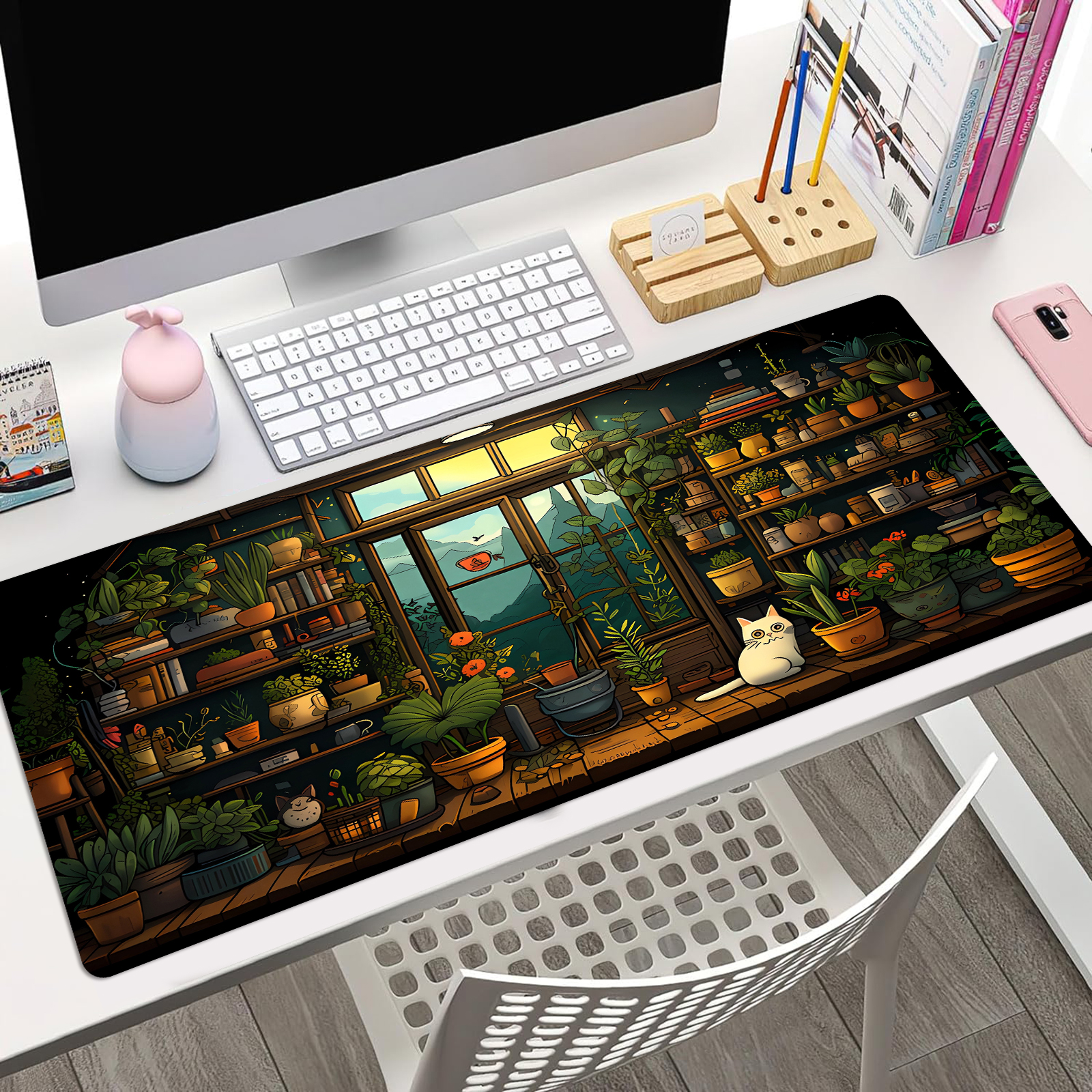 Sevimli Kedi Mouse Pad Masa Pe - Gaming Keyboard Mouse incelemesi ve fiyatı