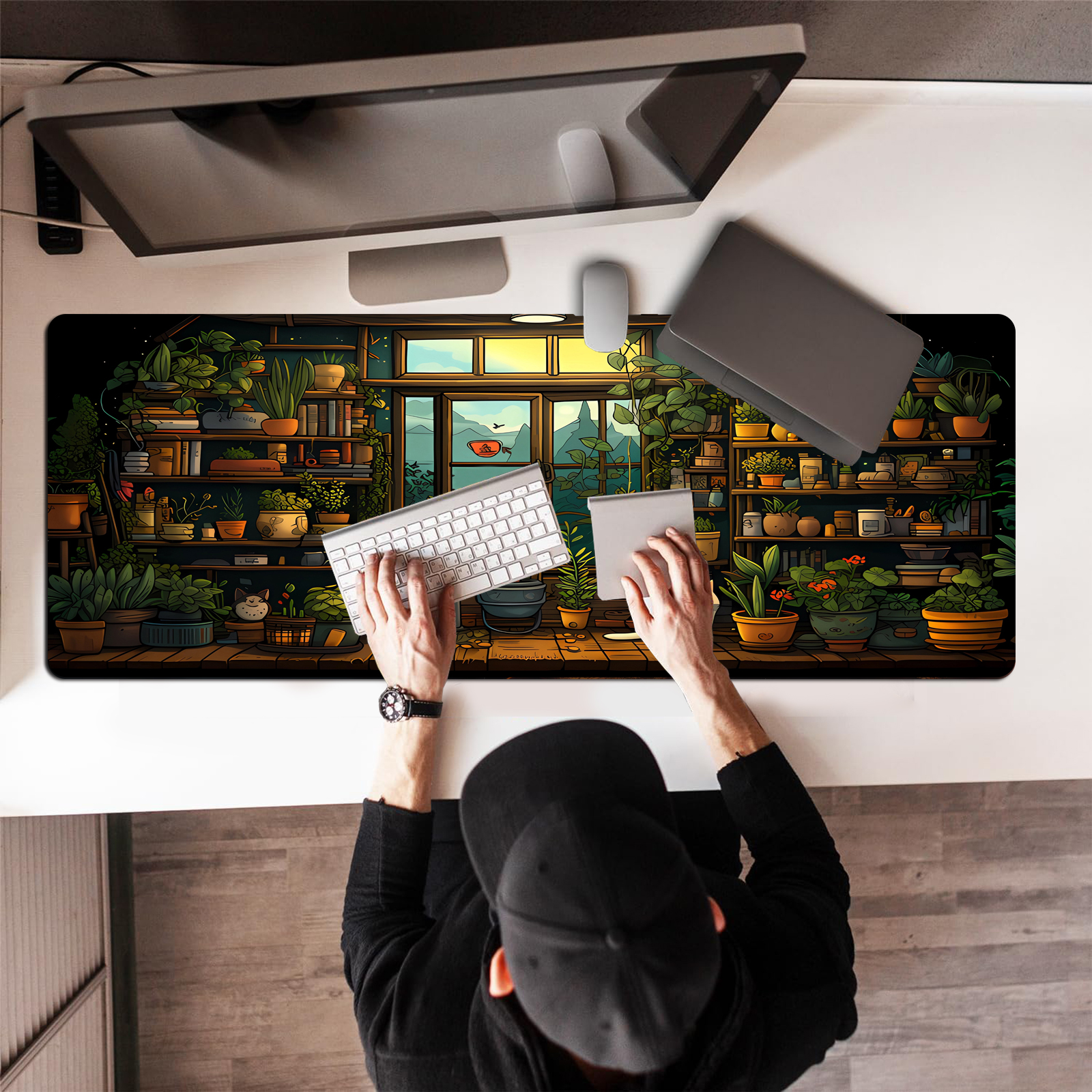 Sevimli Kedi Mouse Pad Masa Pe - Gaming Keyboard Mouse incelemesi ve fiyatı