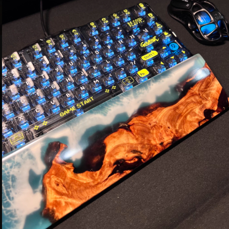 El yapımı Okyanus Dalgası Reçi - Wrist Rest Wood incelemesi ve fiyatı