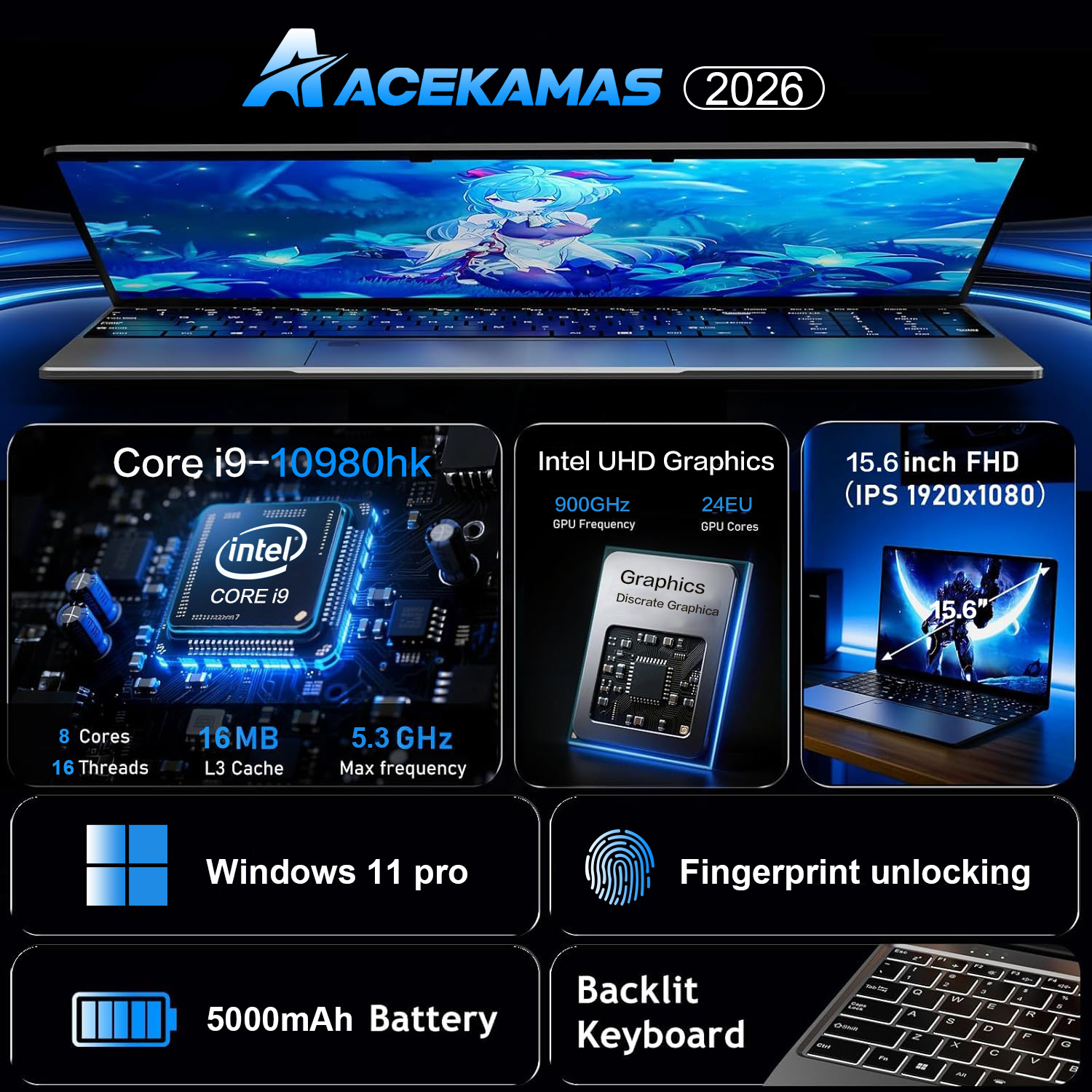 2026 15.6 inç Intel Core i9 10 - Gaming Keyboard 2026 incelemesi ve fiyatı