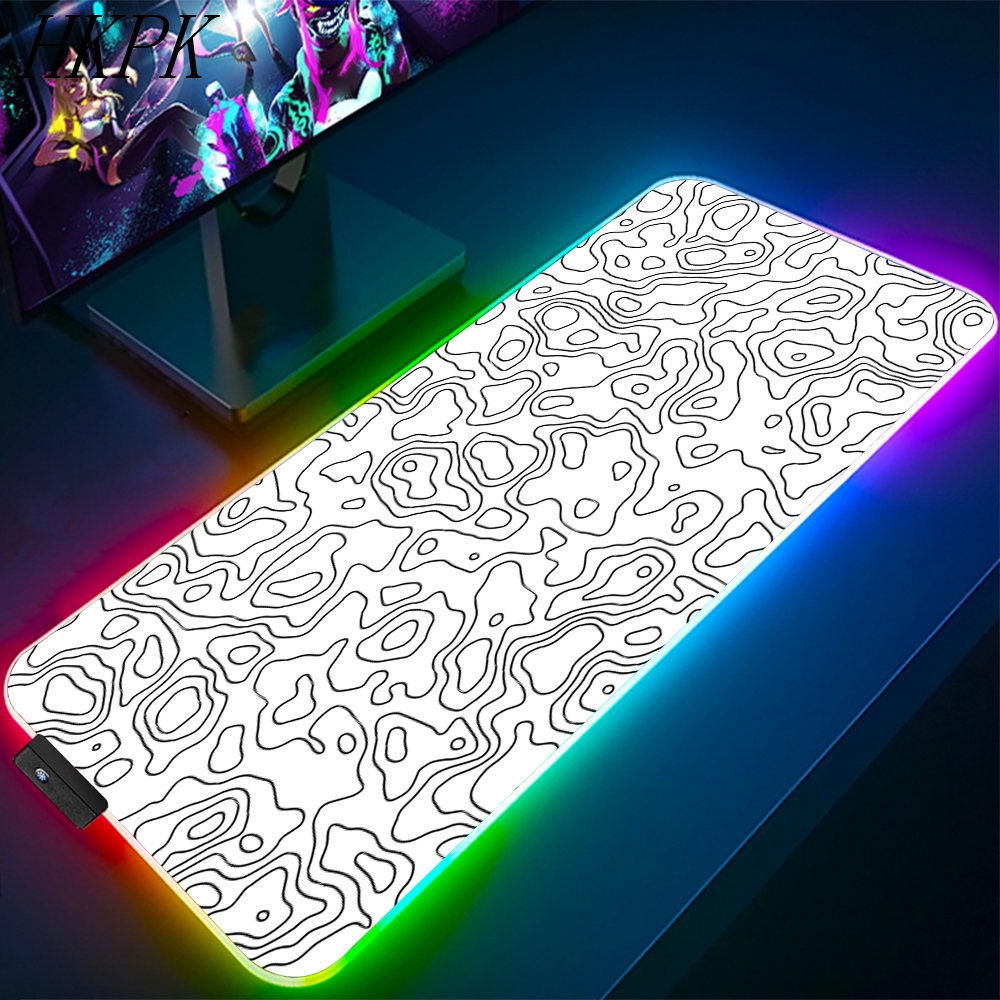 90x40 cm Siyah Ve Beyaz Çizgi  - Gaming Keyboard Easy To Clean incelemesi ve fiyatı