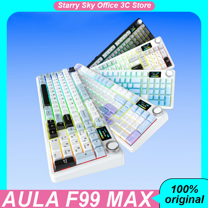 Yeni AULA F99 Max Gasket Mekan - Gaming Keyboard Hot Swappable incelemesi ve fiyatı