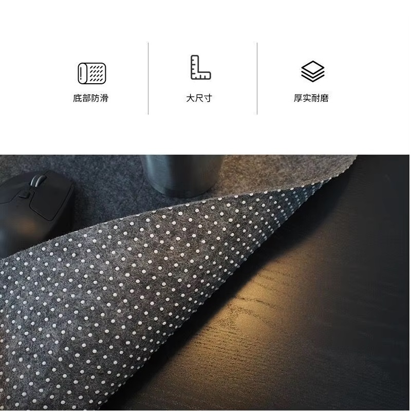 80cm X 40cm koyu gri büyük oyu - Gaming Keyboard Mouse incelemesi ve fiyatı