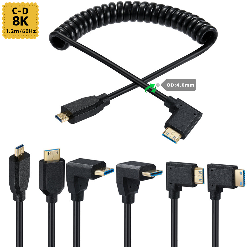 2.1 Sürüm 8K@60Hz 4K@120Hz Mik - Coiled Usb Cable incelemesi ve fiyatı