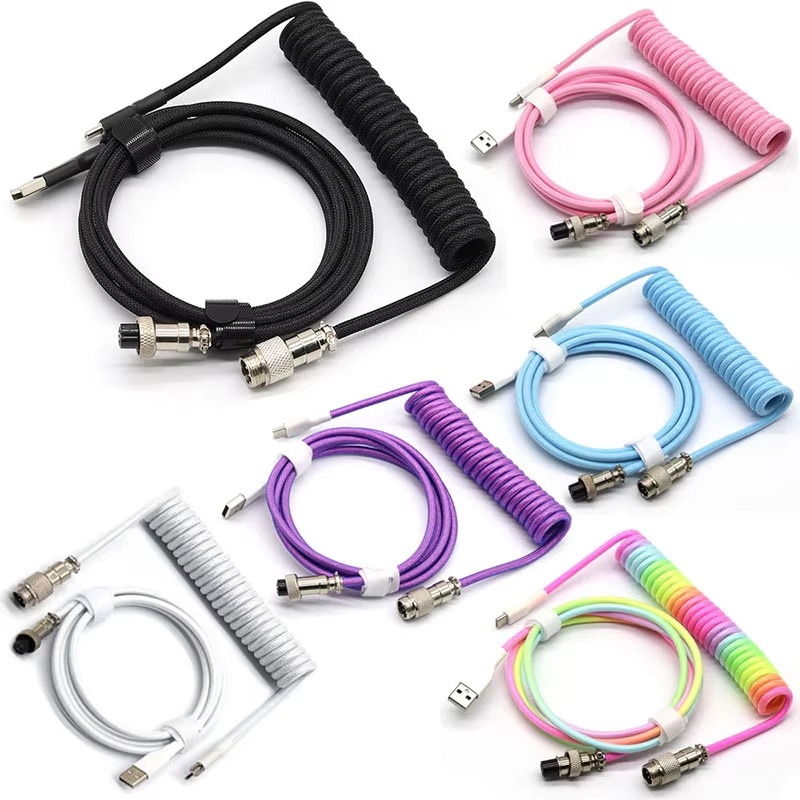 USB Tip C Mekanik Klavye Spira - Coiled Usb Cable incelemesi ve fiyatı