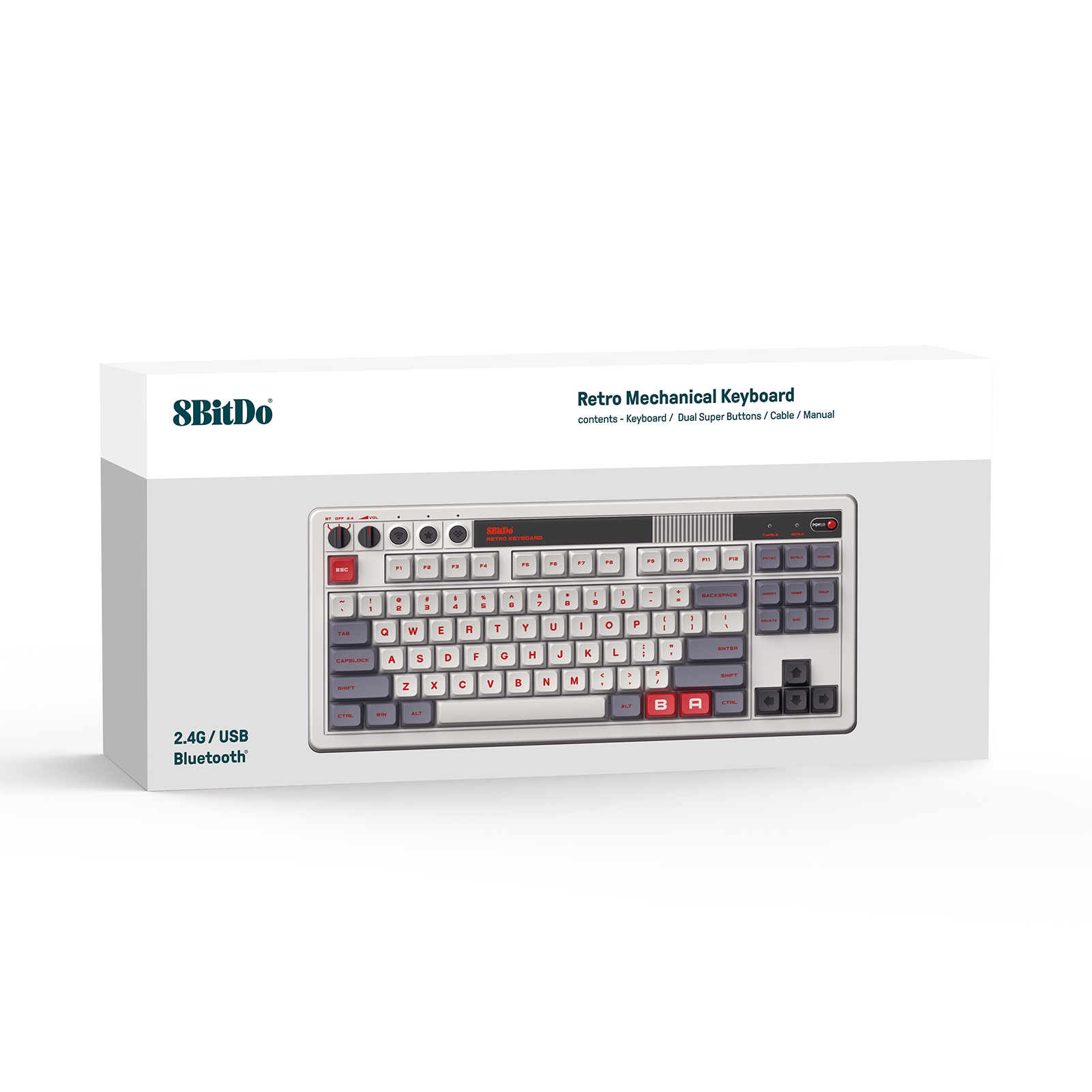 8Bitdo Retro Mekanik Klavye, W - Gaming Keyboard Hot Swappable incelemesi ve fiyatı