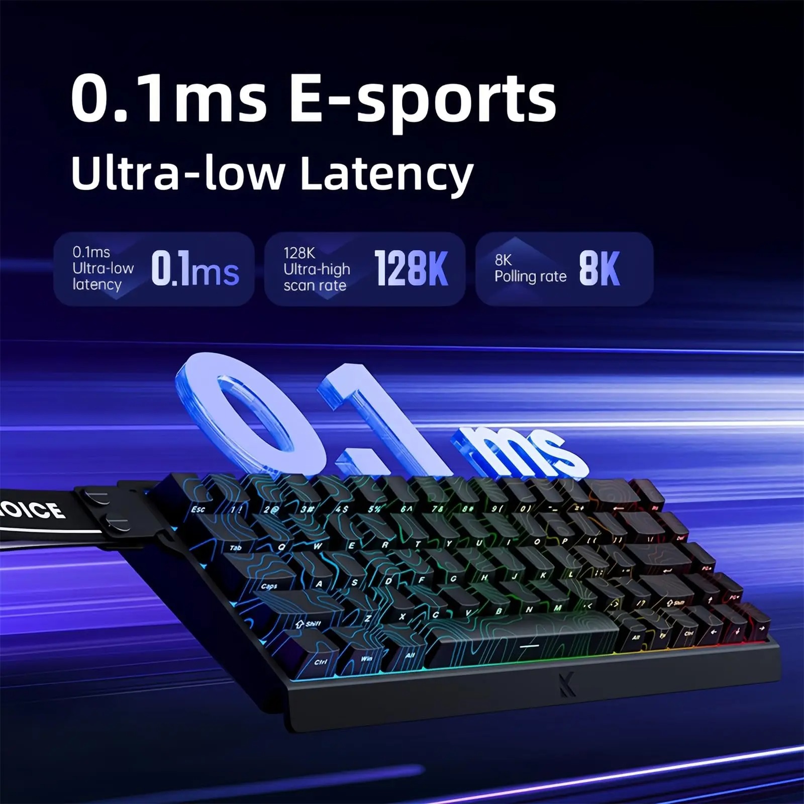 MCHOSE ACE 68 Manyetik Anahtar - Gaming Keyboard Hall Effect Switches incelemesi ve fiyatı