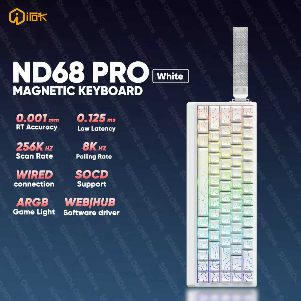IROK ND68 Pro Oyun Mekanik Kla - Gaming Keyboard Hall Effect Switches incelemesi ve fiyatı