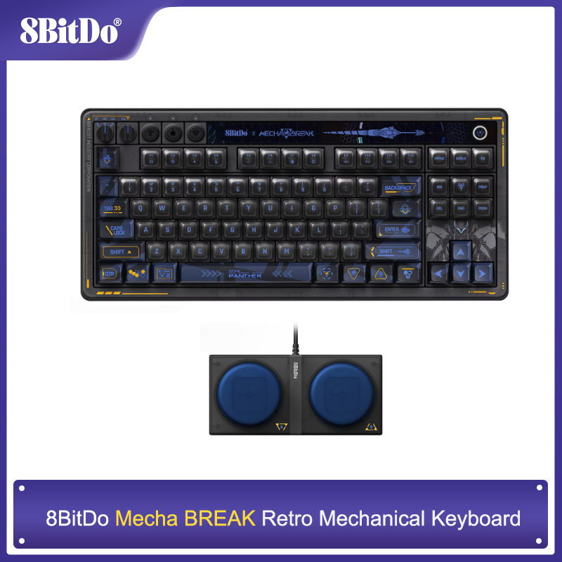 8BitDo Retro 87 Mekanik Klavye - Gaming Keyboard Hot Swappable incelemesi ve fiyatı