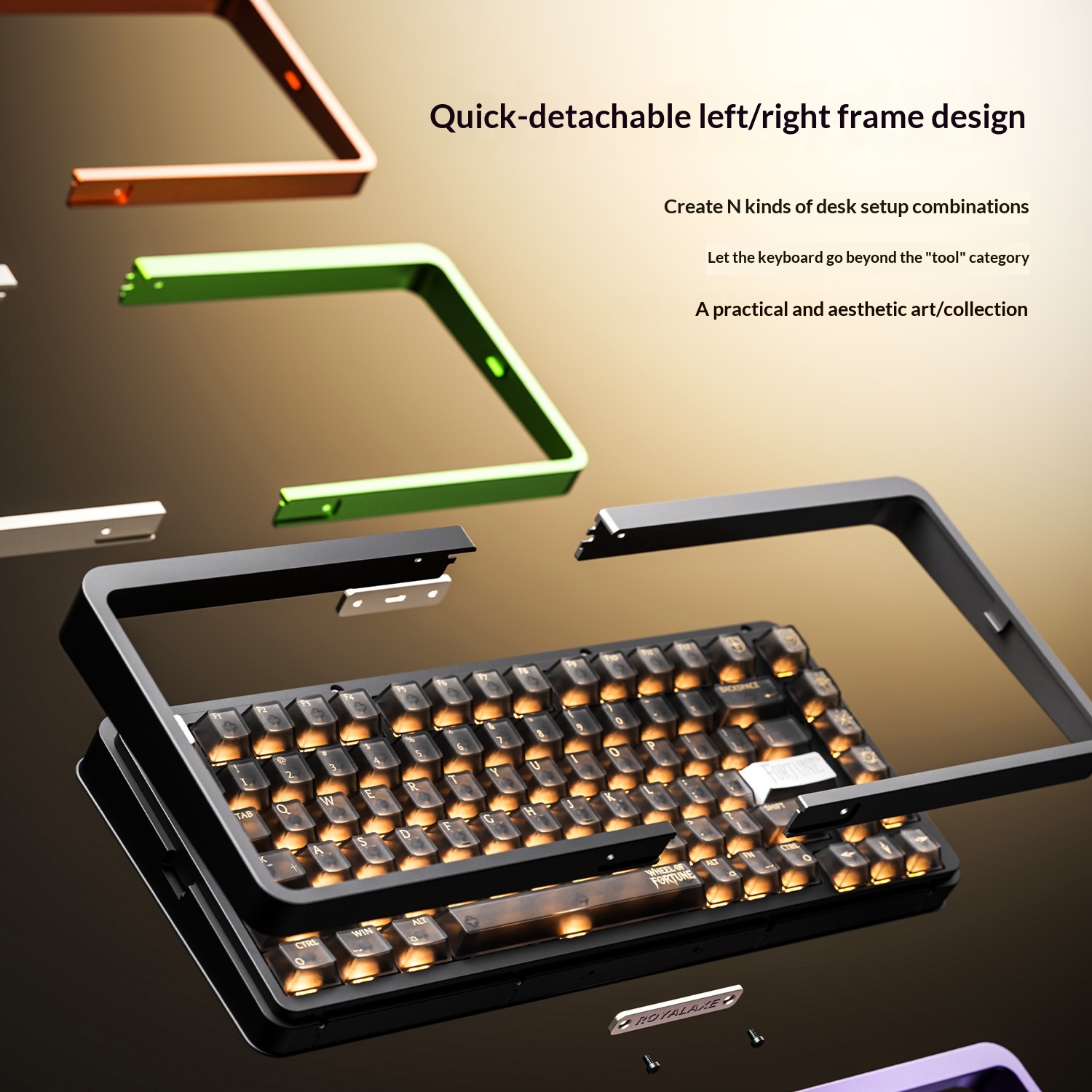 Royalaxe E75 HE Alüminyum Gövd - Gaming Keyboard Hall Effect Switches incelemesi ve fiyatı