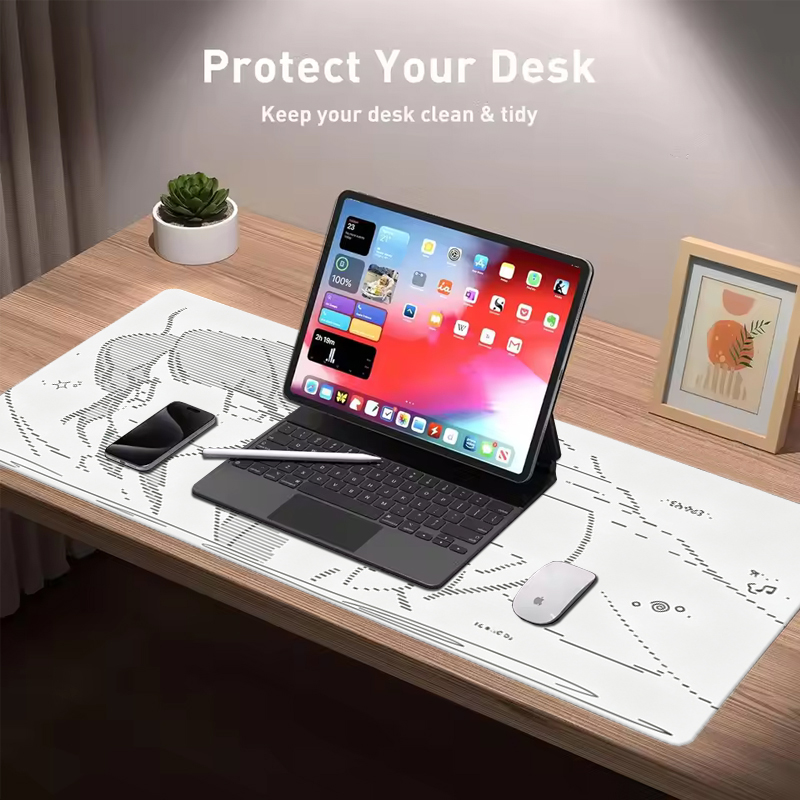 1 adet deri Mouse Pad Anime me - Gaming Keyboard Tactile incelemesi ve fiyatı